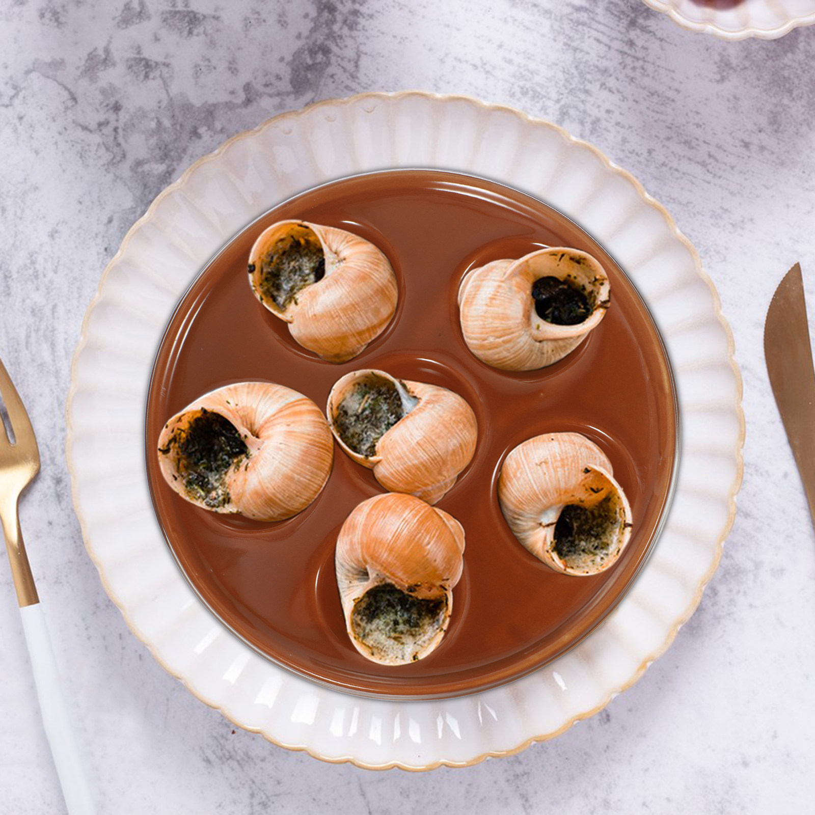 2Pcs Snail Plate Ceramic Bakin - Takoyaki Grill Plate review and price