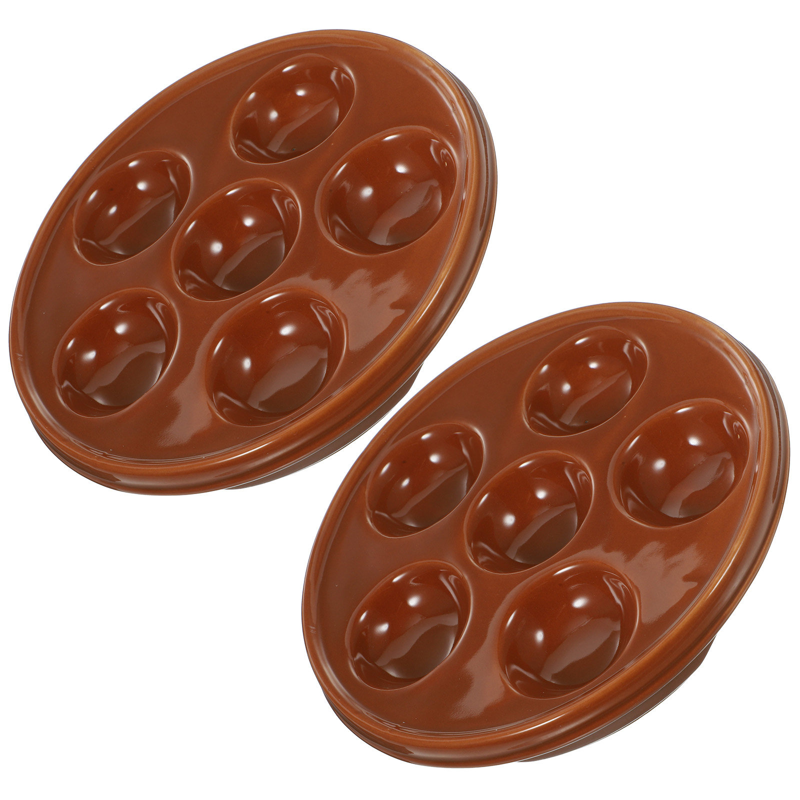 2Pcs Snail Plate Ceramic Bakin - Takoyaki Grill Plate review and price